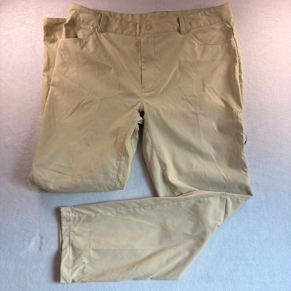 The North Face Mens Paramount Pro Hiking Pants Tan Khaki NF0A7UX6 Size 38x29